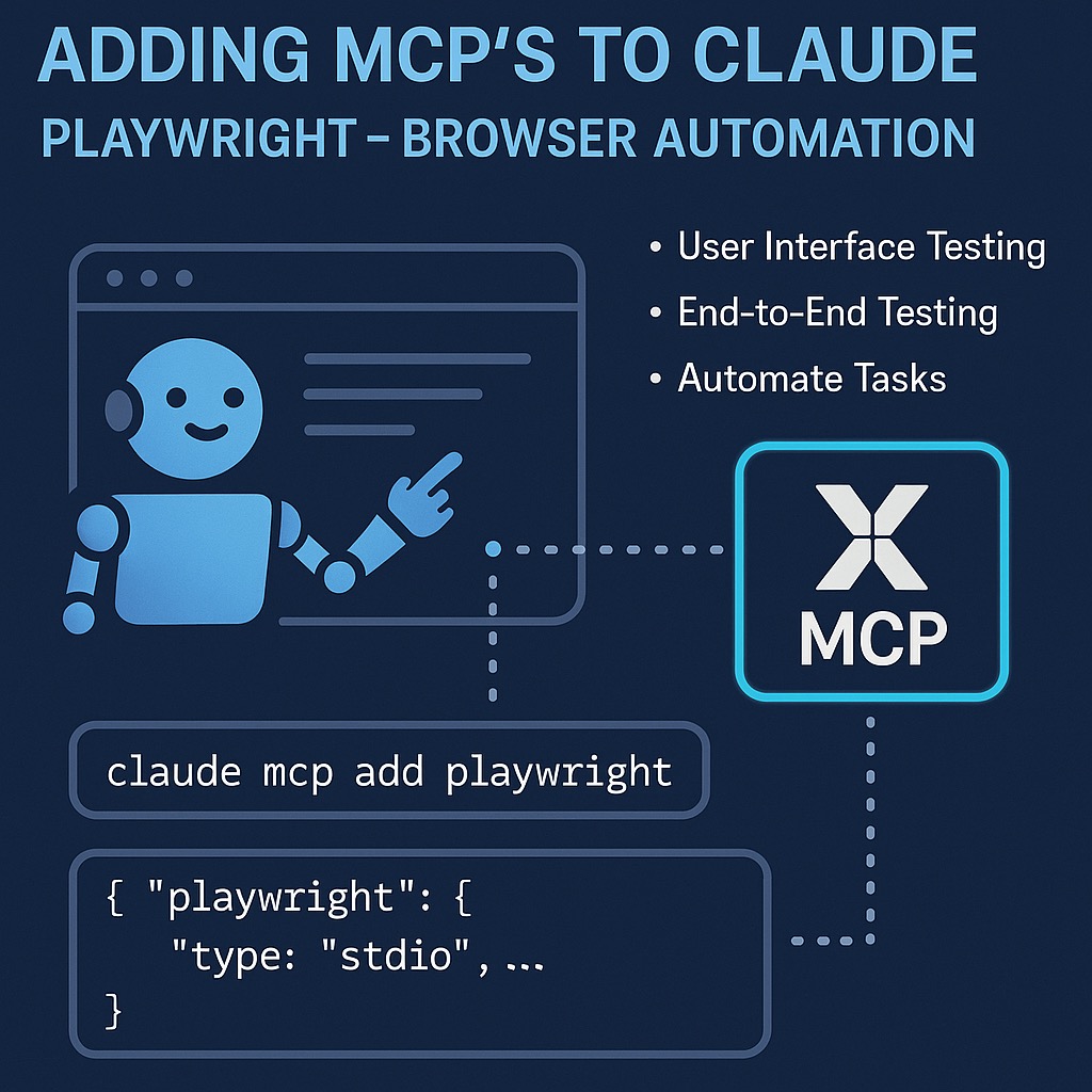 Featured image for Adding MCP's to Claude Code - Part 1: Playwright Browser Automation